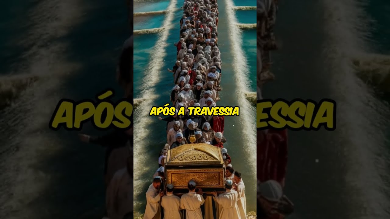 A Travessia do Rio Jord&atilde;o | O Milagre que Abriu as Portas da Terra Prometida | A Terra prometida #f&eacute;