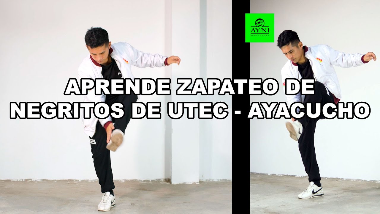 APRENDE zapateo de NEGRITOS DE UTEC (PUQUIO) - Ayacucho + AUDIO