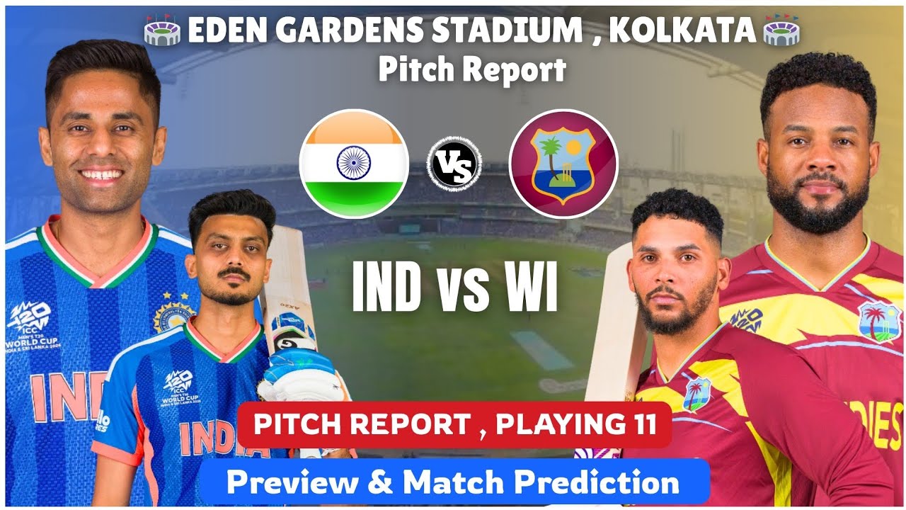 India vs West indies World Cup 2026: Playing 11, Pitch Report & Match Prediction | IND vs WI T20 WC