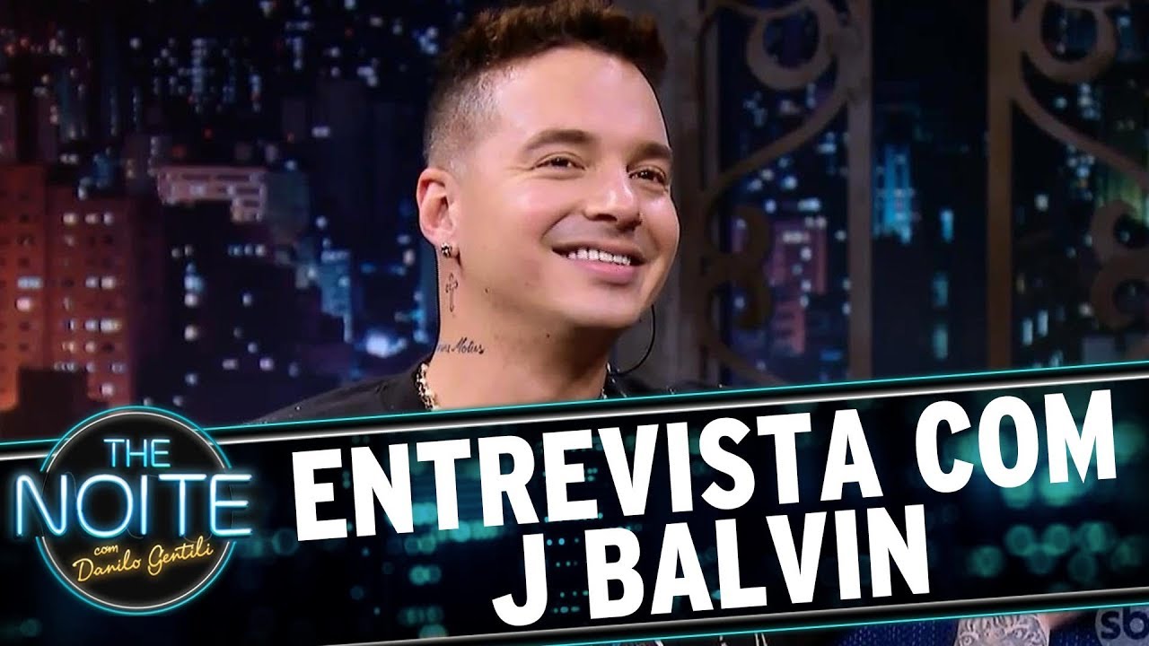 Entrevista com J Balvin | The Noite (16/08/17)