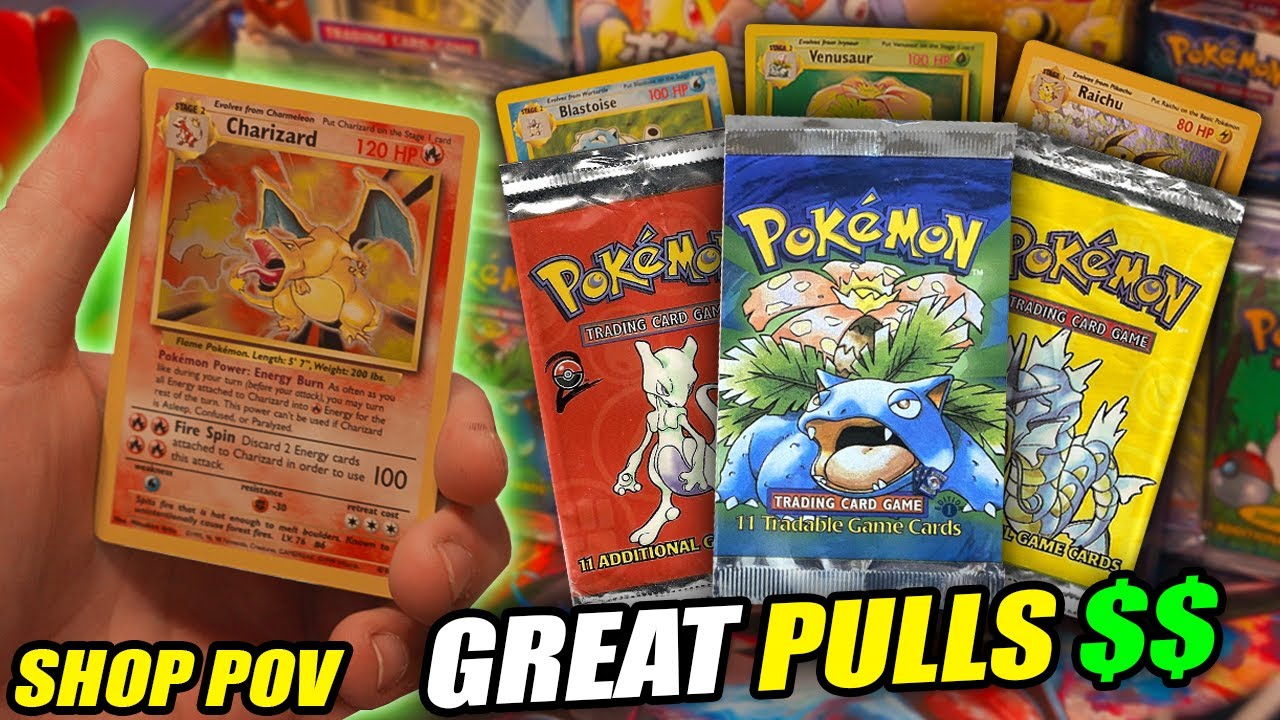 WE PULLED GRAIL Pokemon Cards From RARE Vintage Packs