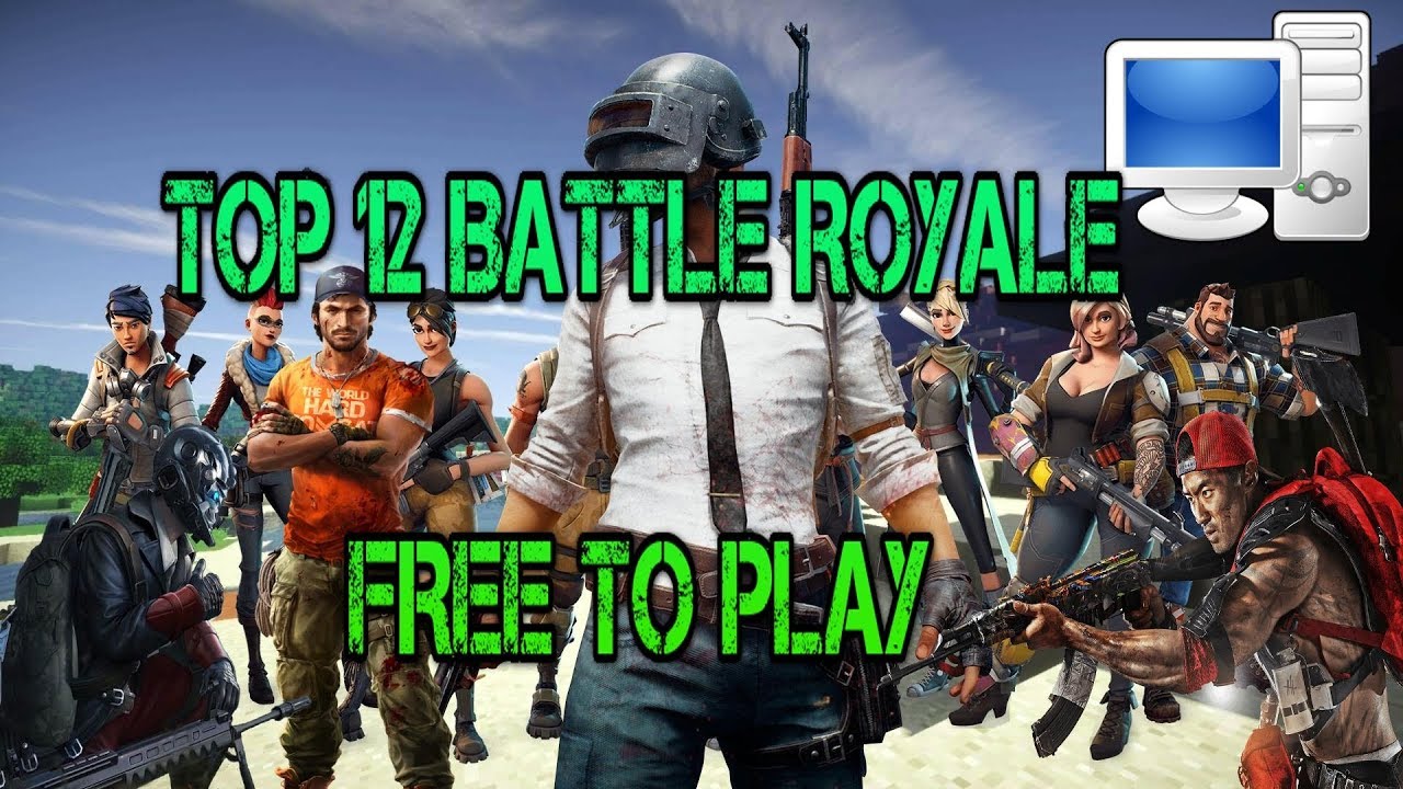 TOP 12 BATTLE ROYALE FREE TO PLAY | link download in the description