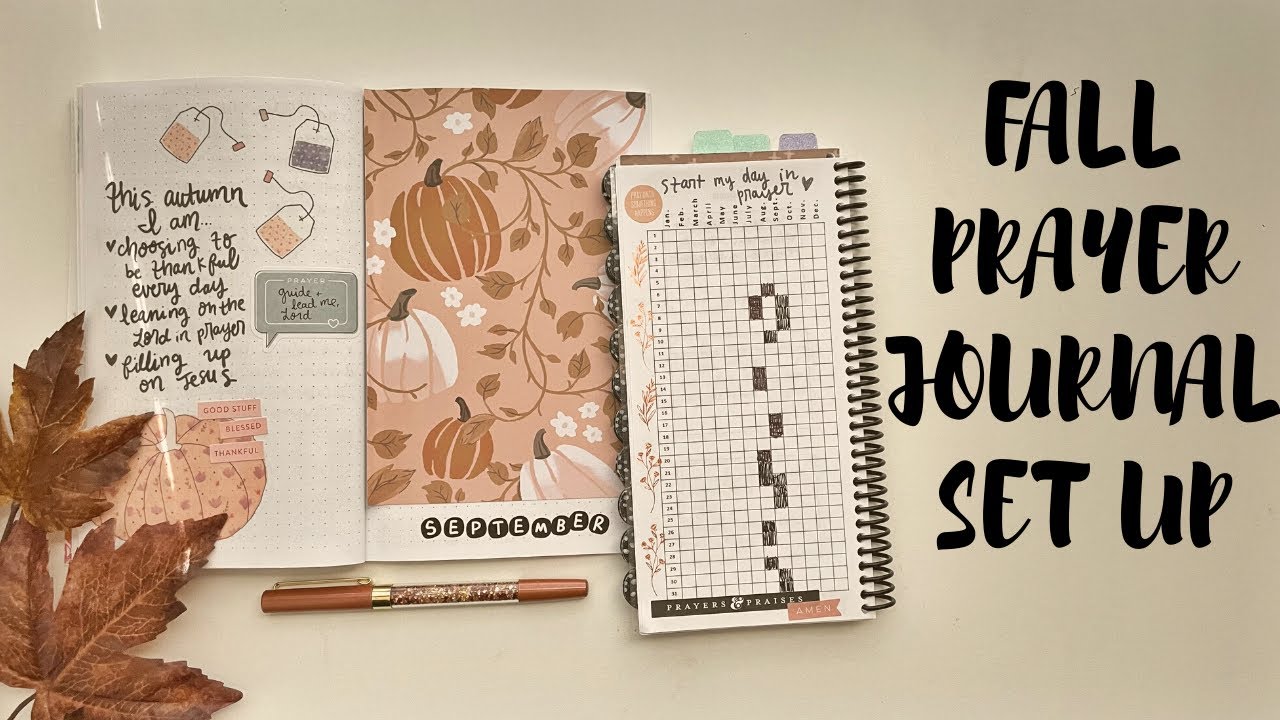 Fall Prayer Journal Set Up | Creative Faith & Co.