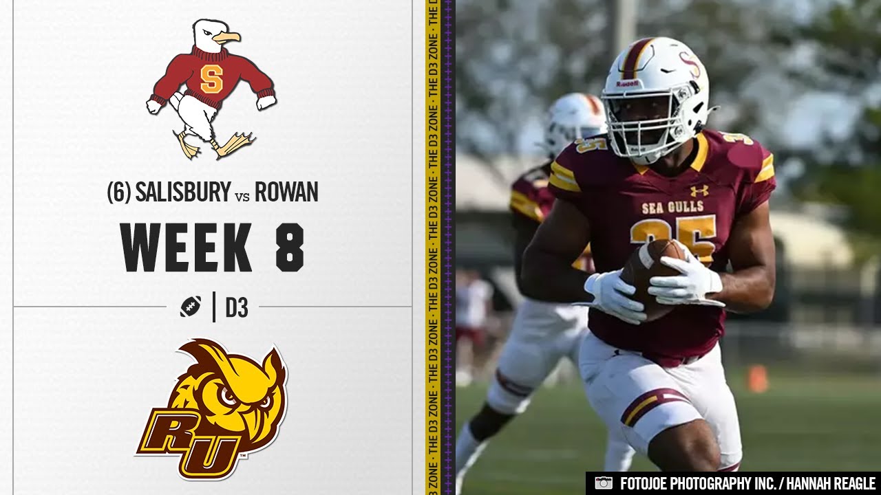#6 Salisbury vs. Rowan Highlights | D3 College Football 2024