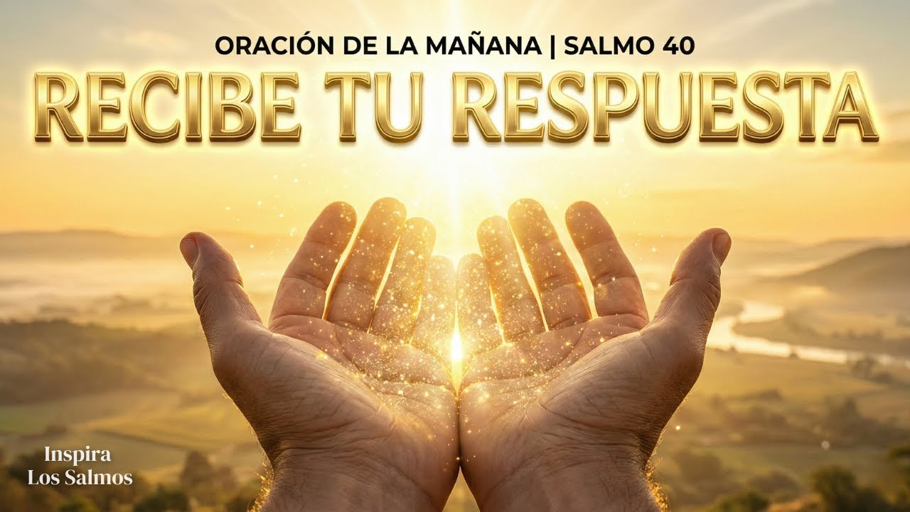 ORACIÓN DE LA MAÑANA: Salmo 40 Para Recibir la Respuesta que Tanto Esperas