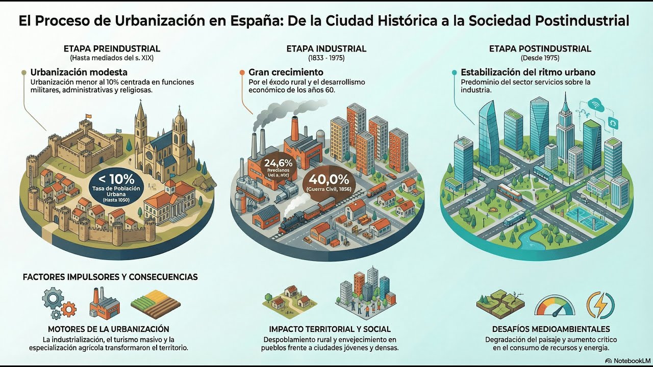 La Formación de España Urbana