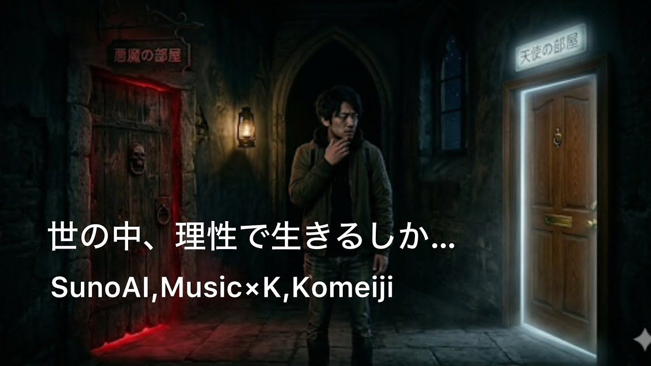 【世の中、理性で生きるしか…】  SunoAI,Music×古明地幸貴