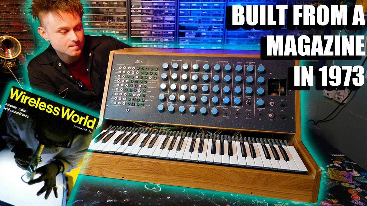 The TITAN Synth Built From A Magazine Subscription In 1973 - Wireless World