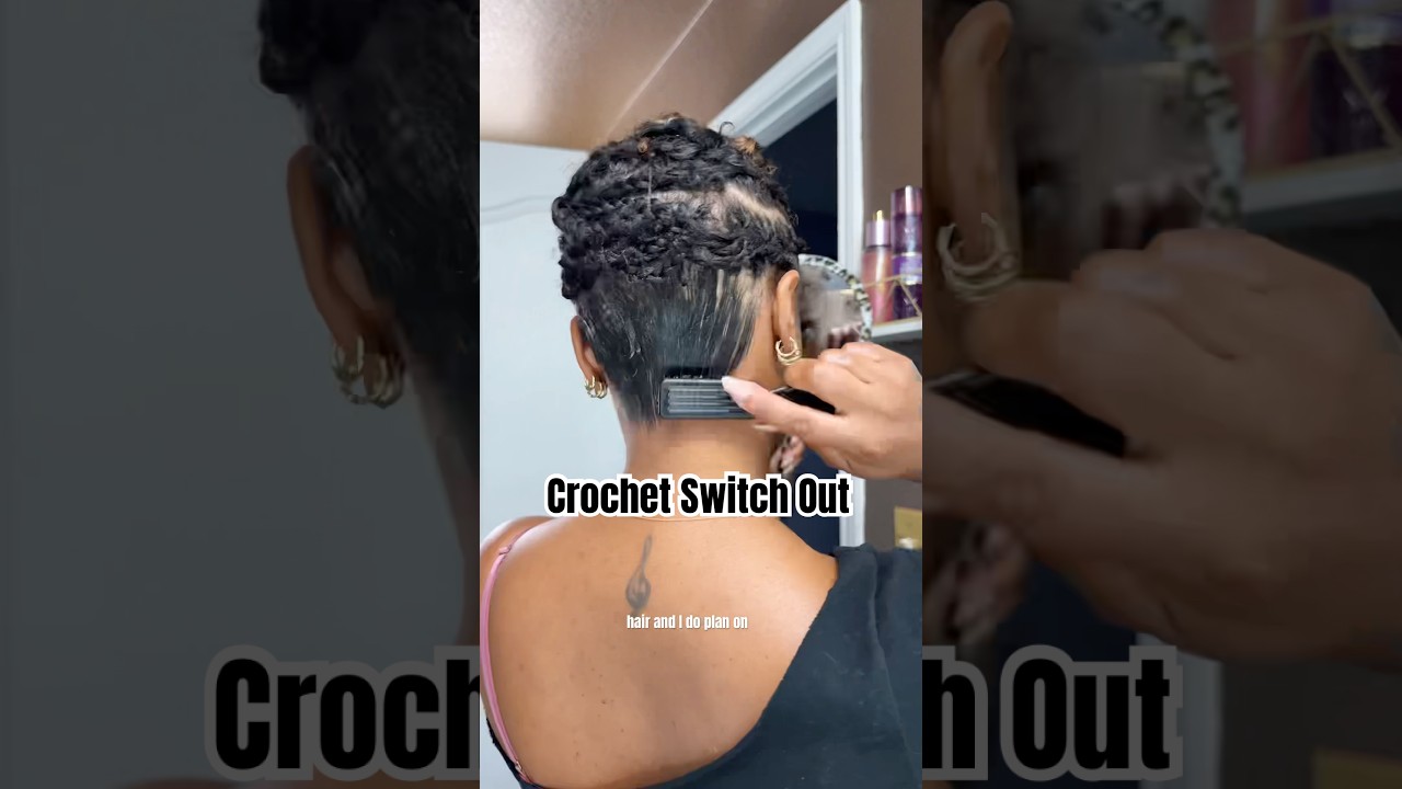 Time for a quick switch up 💁🏽&zwj;♀️ #crochethairstyles #freetress #protectivestyles