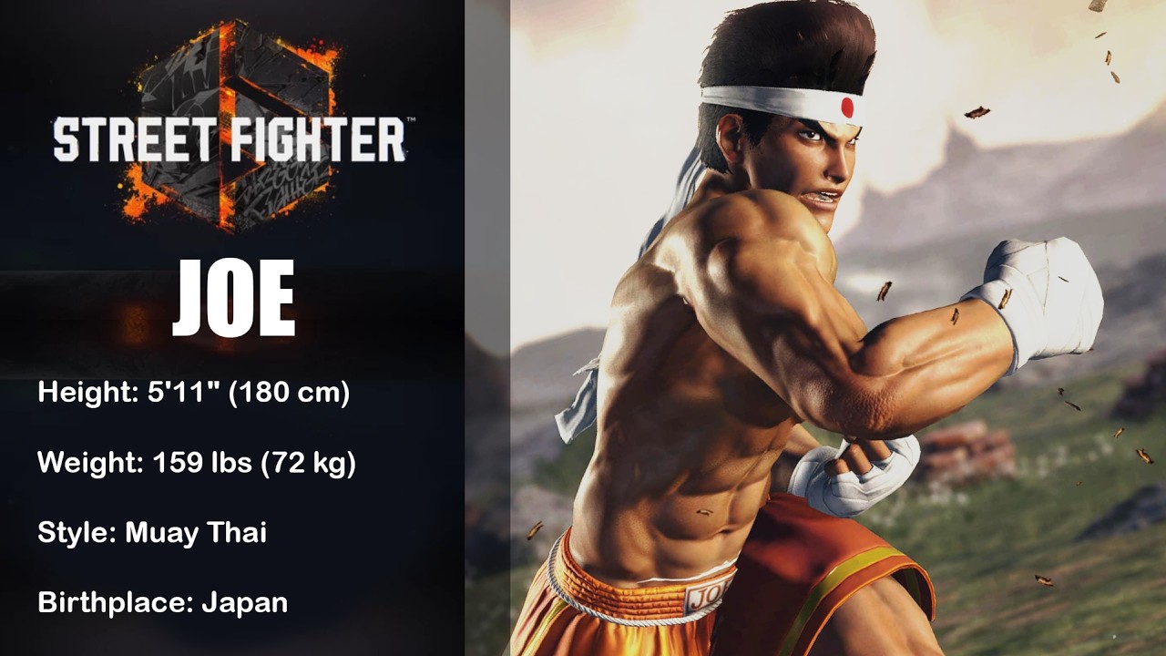 Street Fighter 6 - JOE HIGASHI [Avatar Creation]
