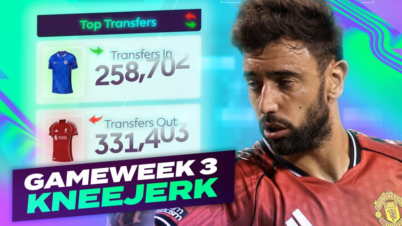 DISASTER WEEK 😭 | FPL KNEEJERK GAMEWEEK 3 | Fantasy Premier League Tips 2025/26