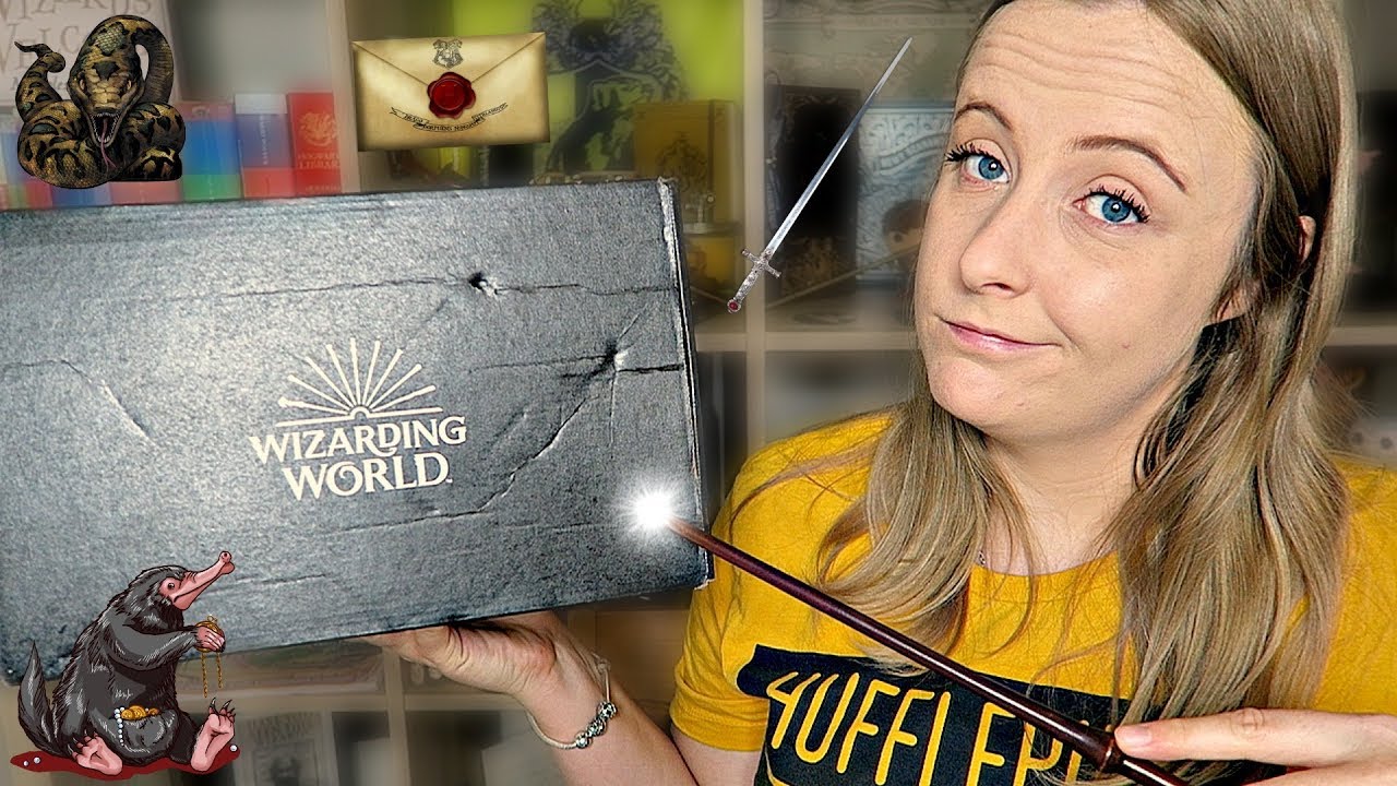 WIZARDING WORLD LOOT CRATE UNBOXING - MAGICAL CREATURES - JULY 2018