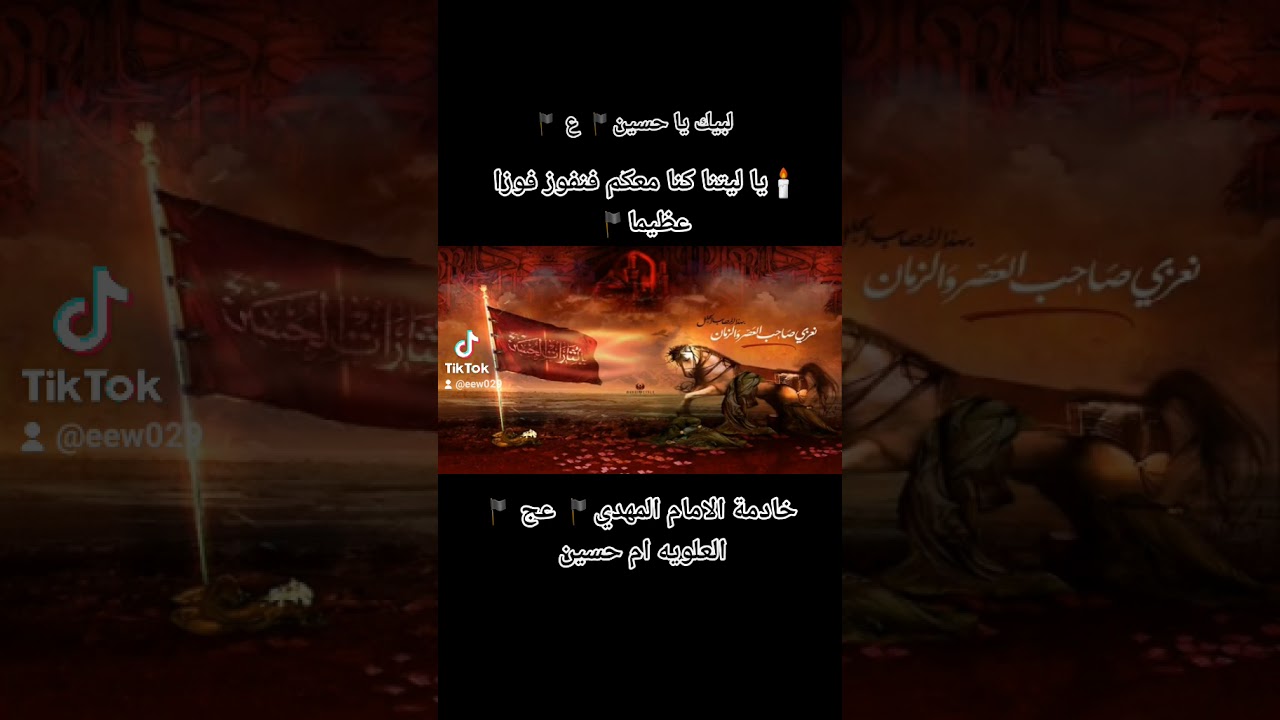 يا ليتنا كنا معكم فنفوز فوزا عظيما لبيك يا حسين ع