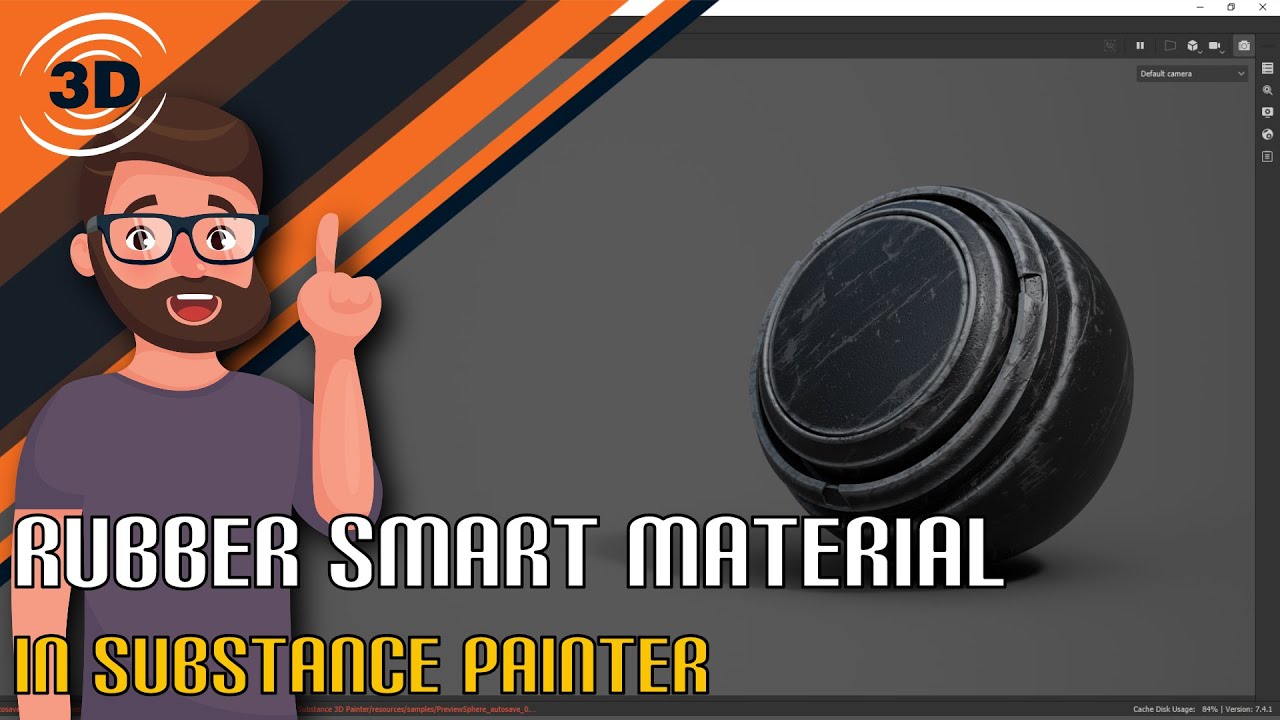 Rubber Smart Material in Substance Painter