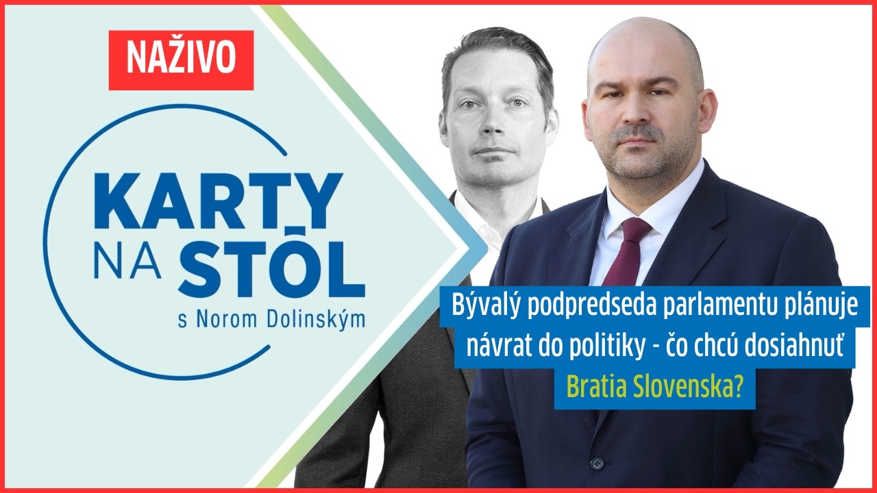 Bývalý podpredseda parlamentu plánuje návrat do politiky - čo chcú dosiahnuť Bratia Slovenska?