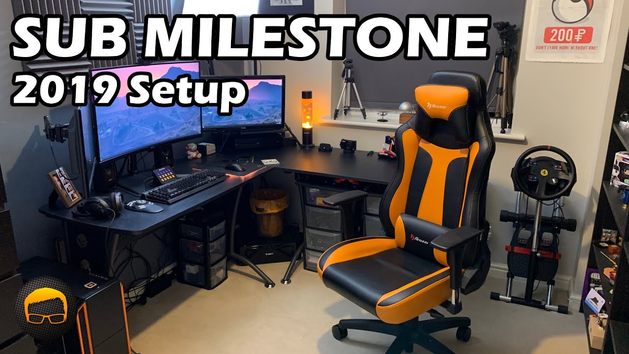 2019 Setup & Office Tour! - 200k Subs Celebration Video!