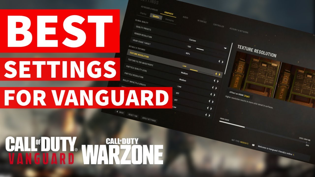 Call of Duty Vanguard PC Settings You Want For Maximum FPS (Vanguard PC)