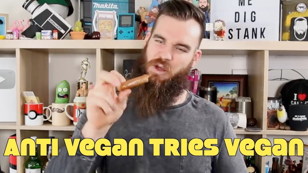 Anti Vegan Tries Vegan Food For The First Time
