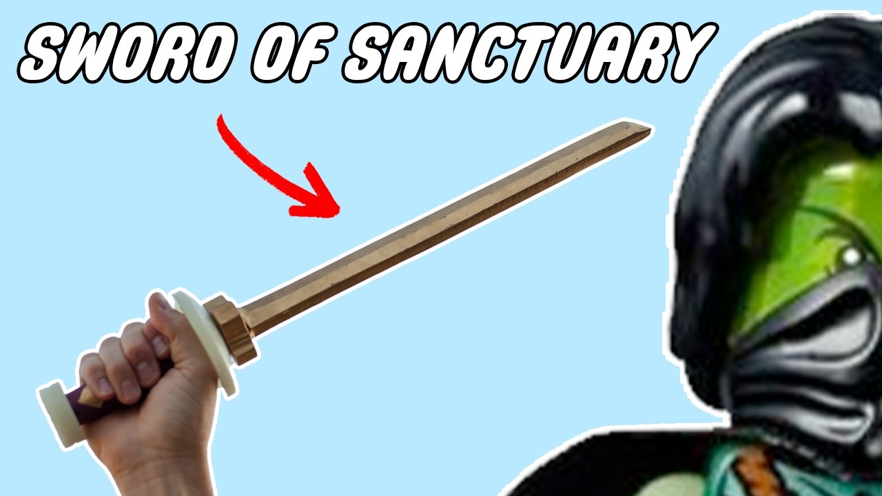 Epic Lego Ninjago Build:  The Sword of Sanctuary