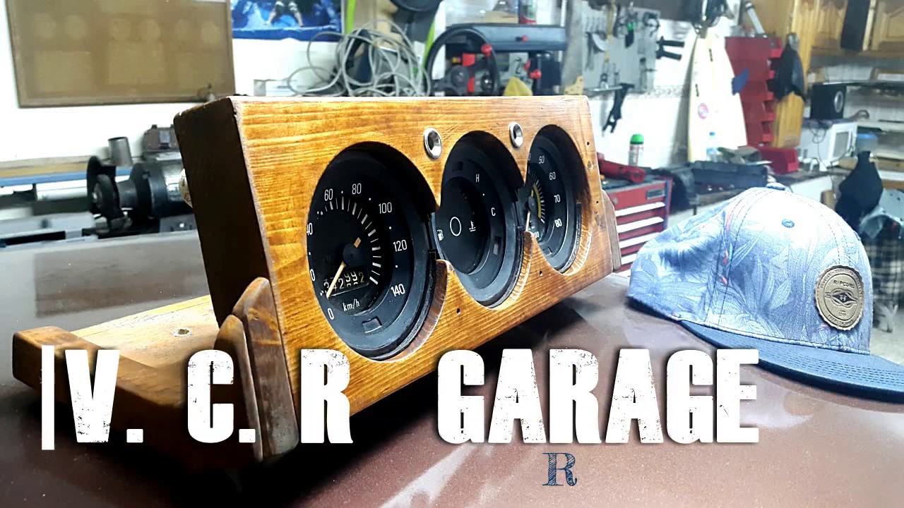 Austin Mini Project [ Home made wood dashboard, Speedometer ] Morocco