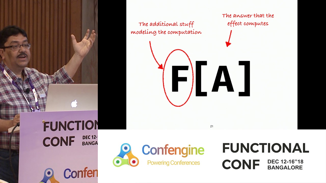 Managing Effects in Domain Models - The Algebraic Way by Debasish Ghosh at #FnConf18