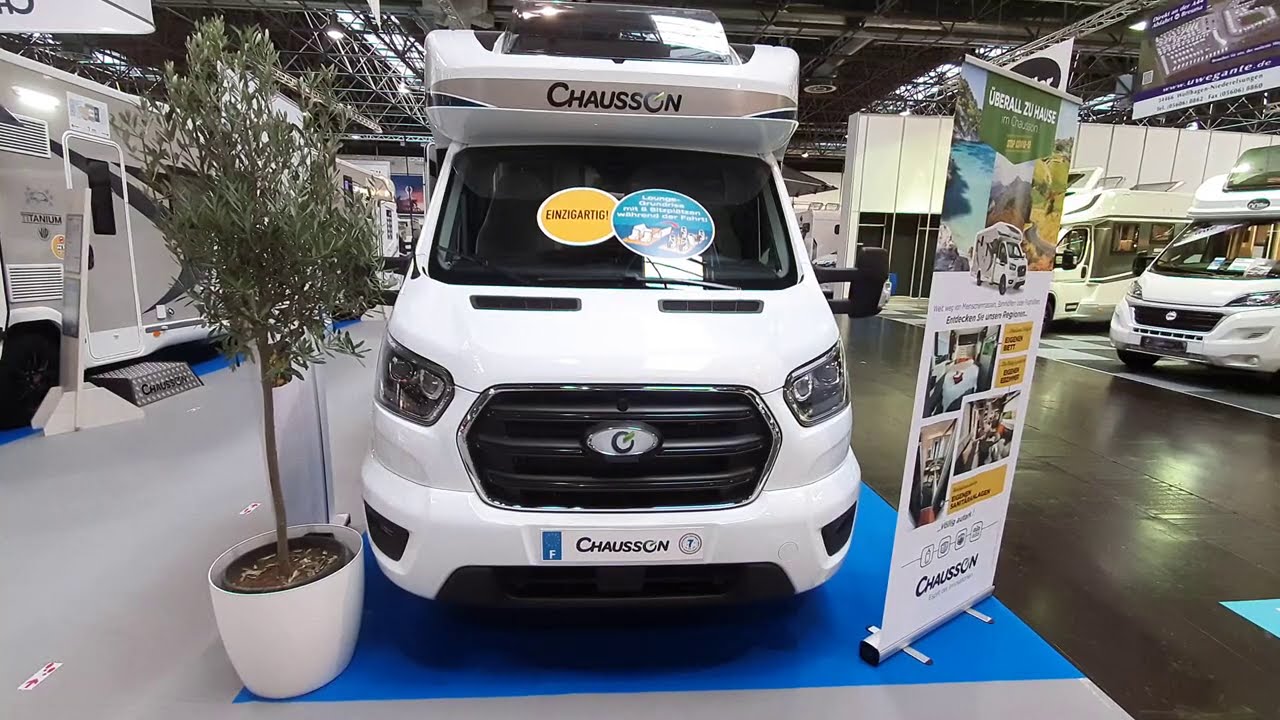 Chausson 720 motorhome for five, provided they don't weigh much