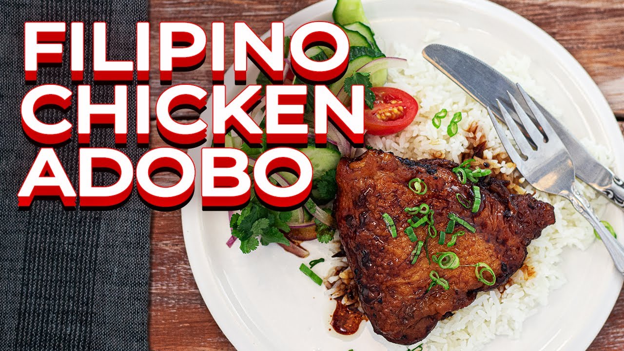 Quick And Easy Filipino Chicken Adobo | Thai Green Salad