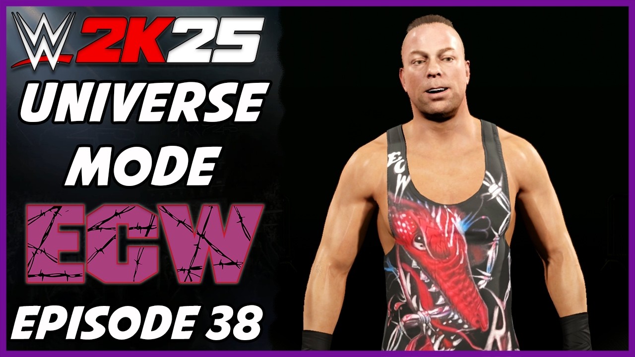WWE 2K25 - Legends Universe Mode - ECW Episode 38