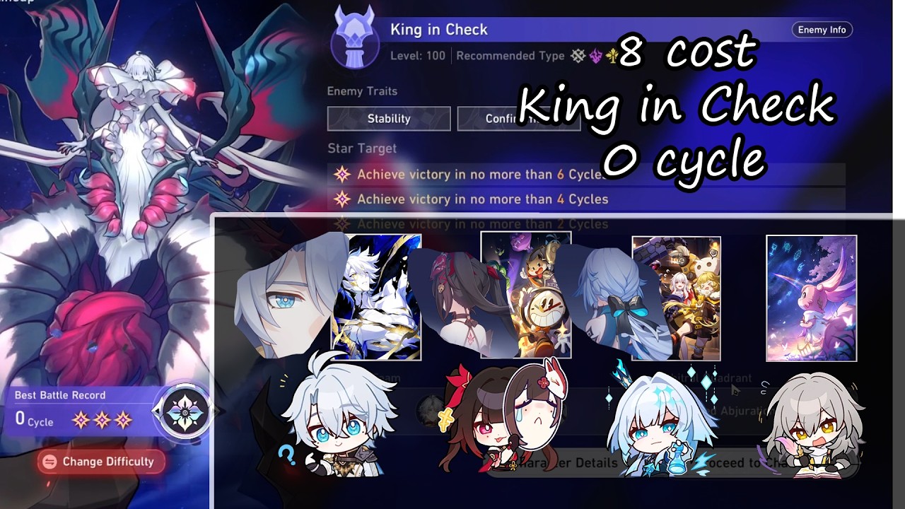 4.2 Anomaly Arbitration E2S1 Phainon King-in-check 0 cycle