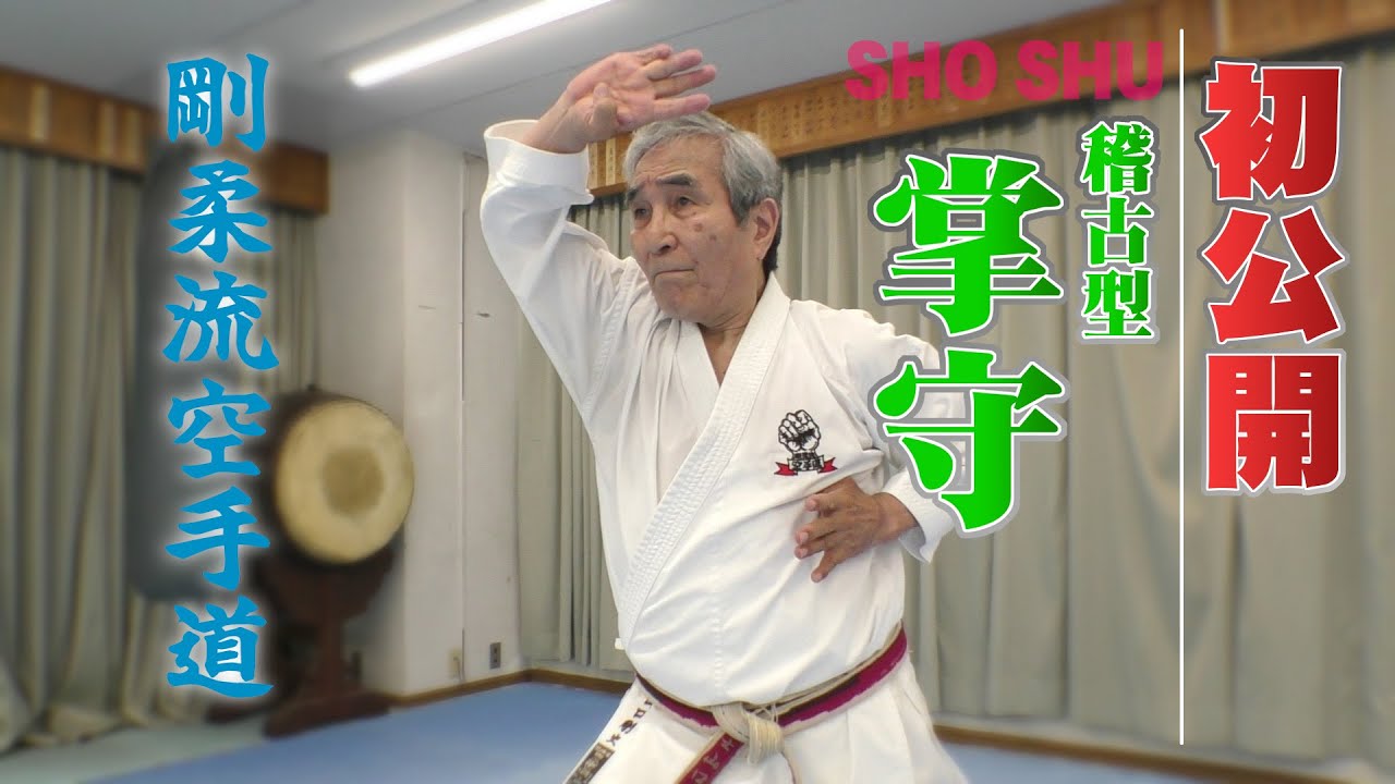 型『掌守』初公開！：剛柔流空手道