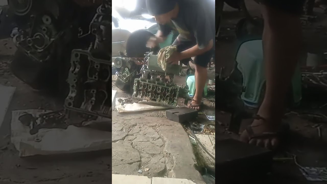 Proses perakitan mesin greet.kangsung naik!