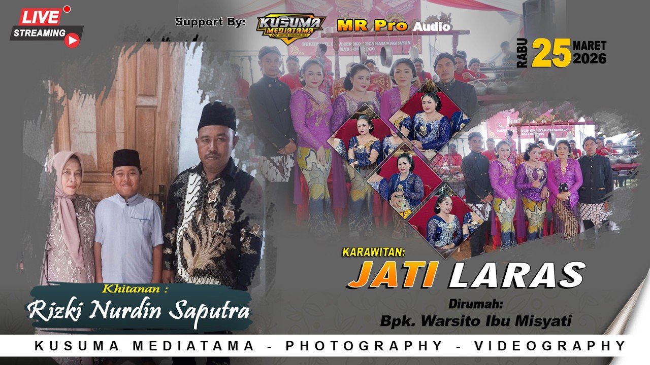🔴Live Tayub JATI LARAS | Di Rumah BPK WARSITO IBU MISYATI | Jati Cepoko Ngrayun (Sesi Malam)
