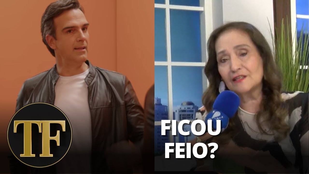 Novo visual de Tadeu Schmidt chama atenção: "Parece Lace", diz Sonia Abrão