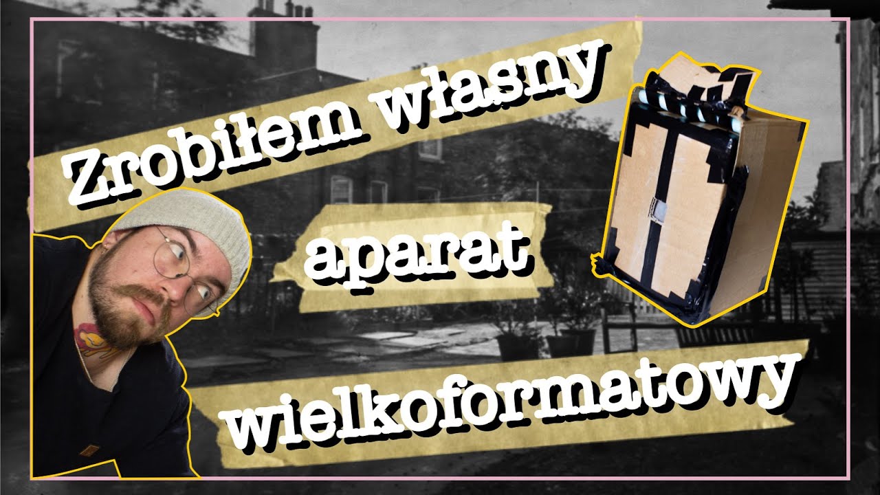Wielkoformatowy aparat otworkowy własnej produkcji