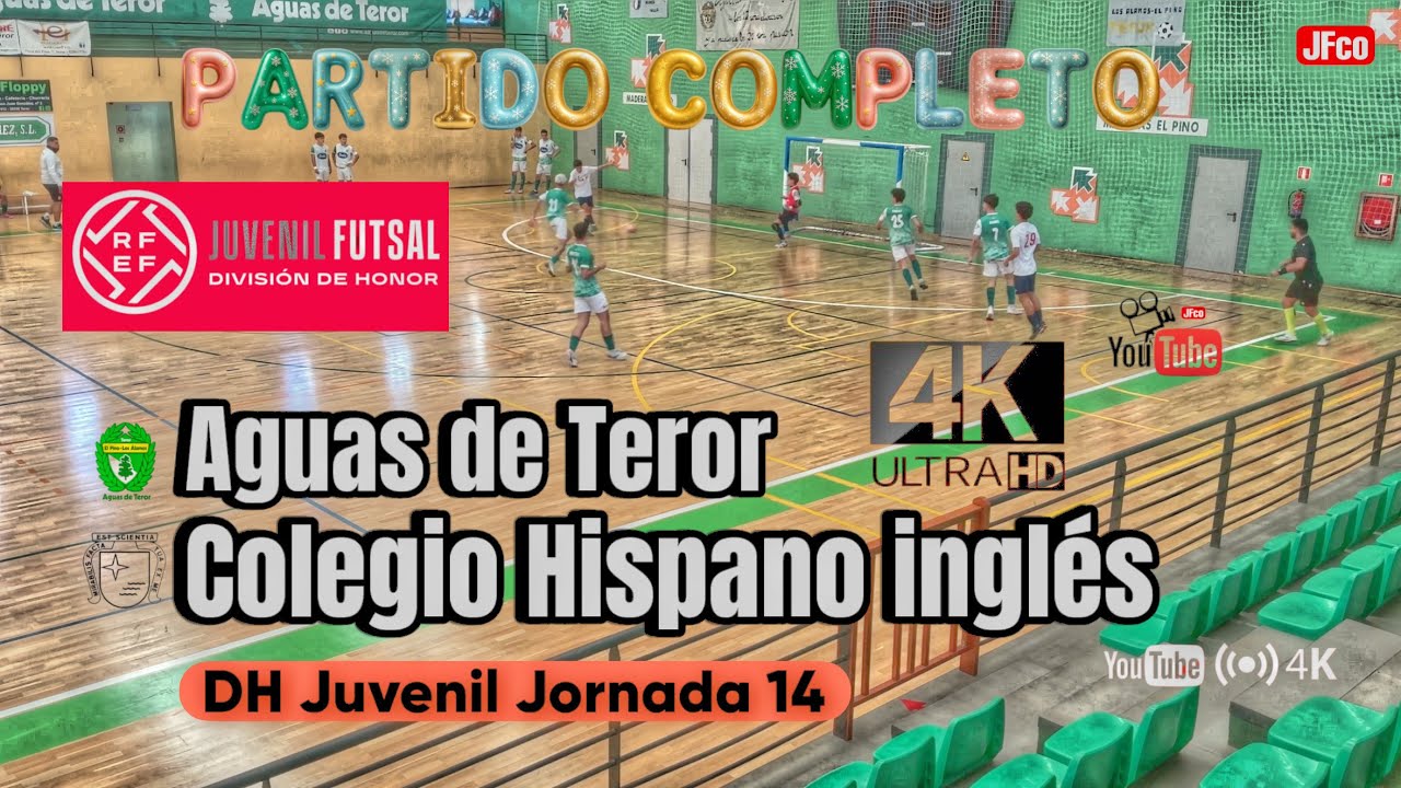 🔵Los Álamos-El Pino Aguas de Teror 4 🆚 Colegio Hispano Inglés 3 🏆DH Juvenil ℹ️Jornada 14 Completo