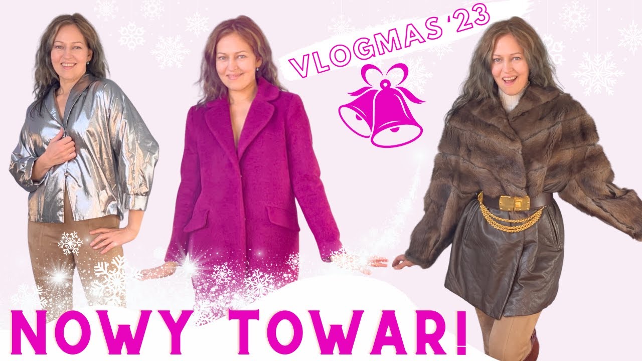 Zabieram Was na ciuchy- nowy towar w Elce! Mierzymy cudne swetry i płaszcze - alpaka, moher, jedwab!