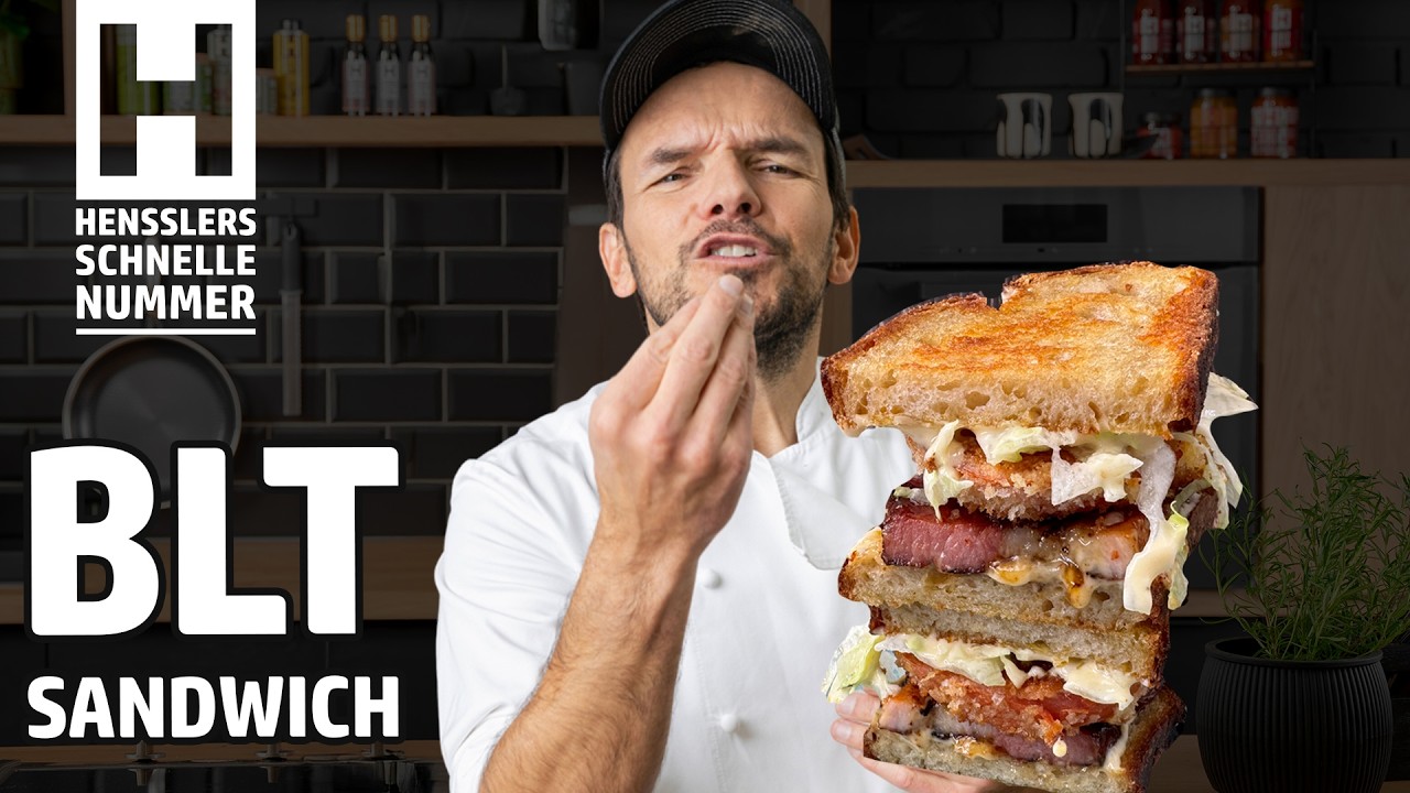Schnelles BLT Sandwich Rezept von Steffen Henssler