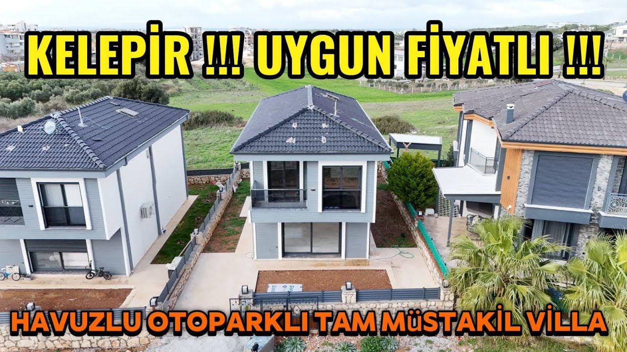 🏡🔥DİDİM HİSAR MAHALLESİNDE ACİL SATILIK KELEPİR FİYATA TAM MÜSTAKİL HAVUZLU VİLLA 🔥