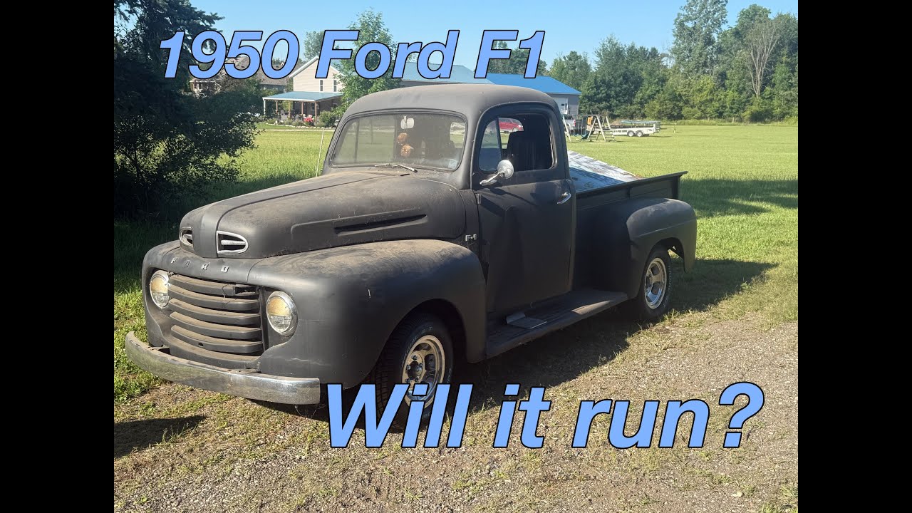 Новый проект: грузовик Ford F1 1950 года — поедет ли он?
