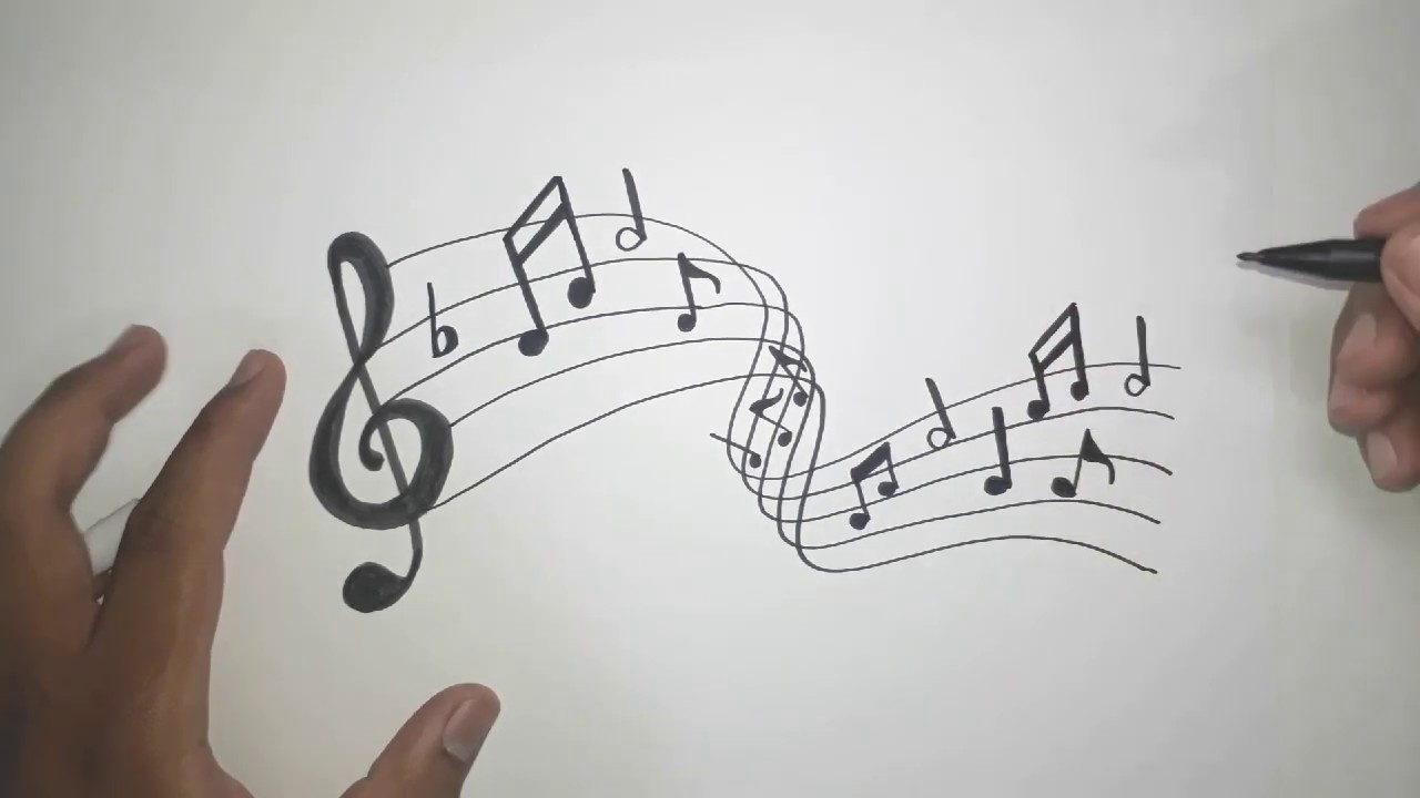 How to Draw Musical Notes