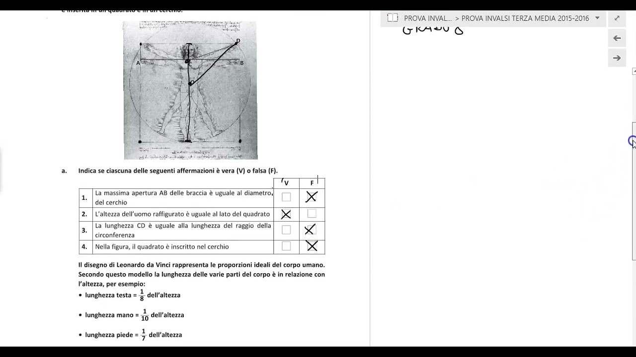 Prova Invalsi Matematica Terza Media 2015-2016 SPIEGATA  e RISOLTA : D9