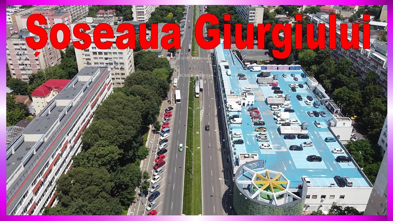 Șoseaua Giurgiului - C.F.R. Progresul-Eroii Revoluției (IUNIE 2021) 4K DRONĂ✈️