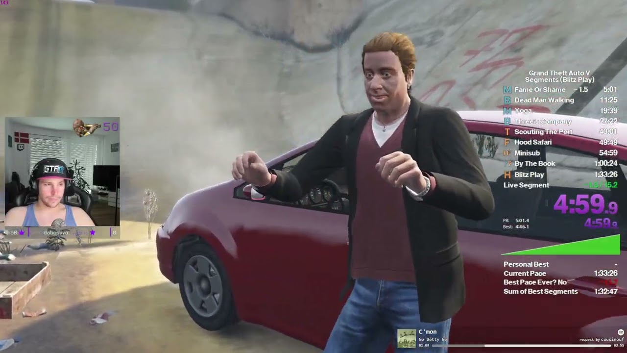 GTA V Blitz Play Segment Speedrun | Classic Content | 22nd August 2023