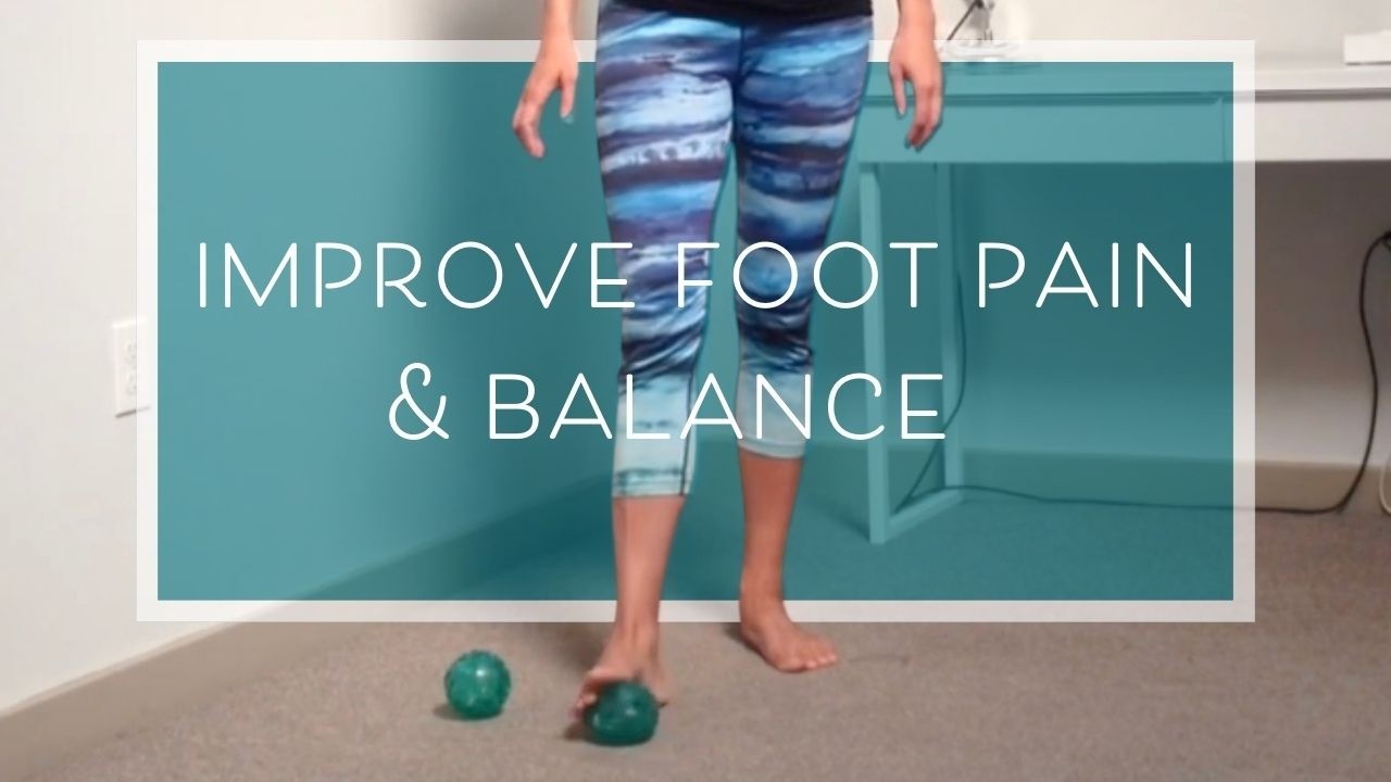 Rolling Out Feet with Franklin Balls for Improved Balance & Pain Relief