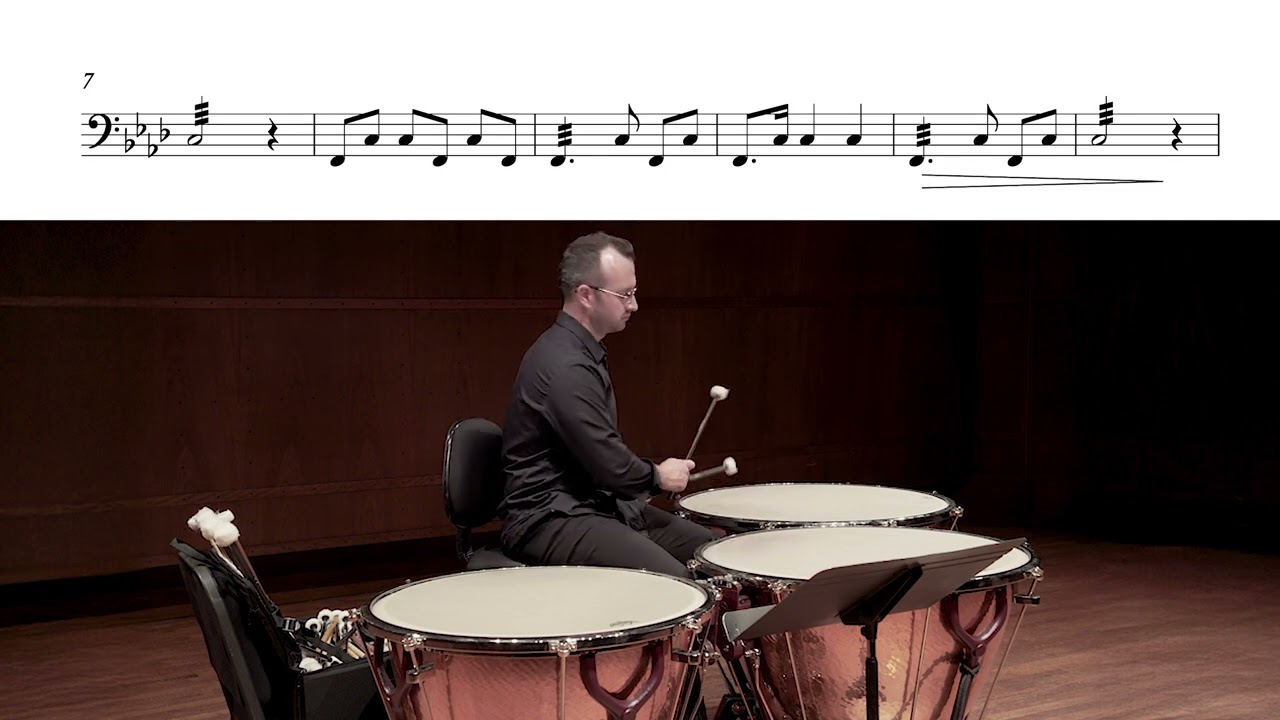 Timpani | High School | WMEA All-State Audition Recordings