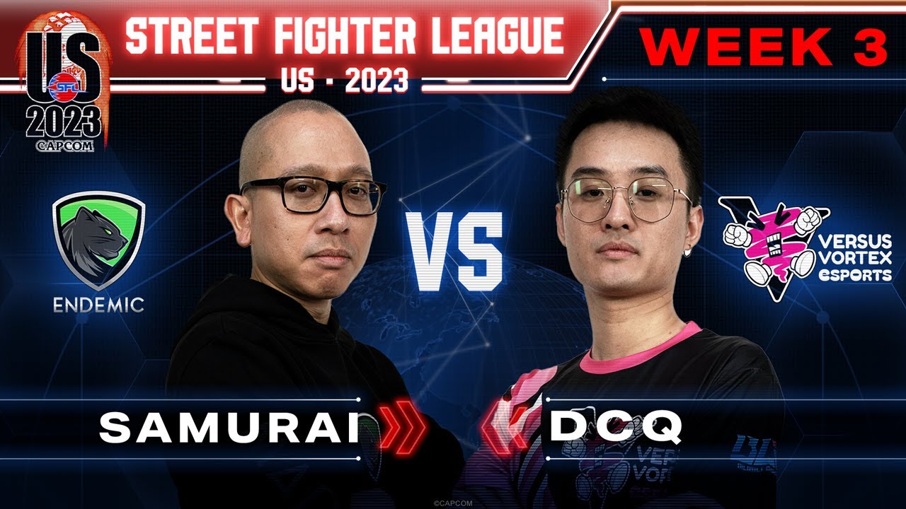 Samurai (Luke) vs. DCQ (JP) - Bo5 - Street Fighter League Pro-US 2023 Week 3