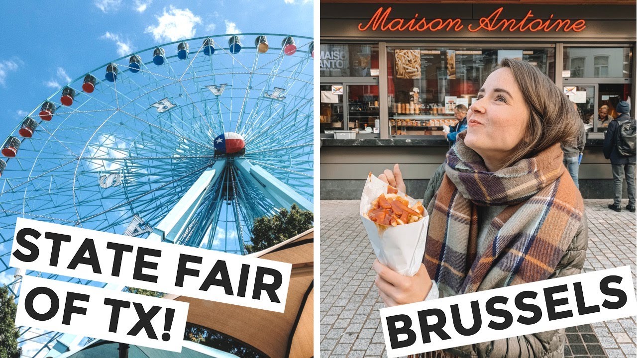 WAFFLES & FRITES In BRUSSELS + Visiting Family at Home!