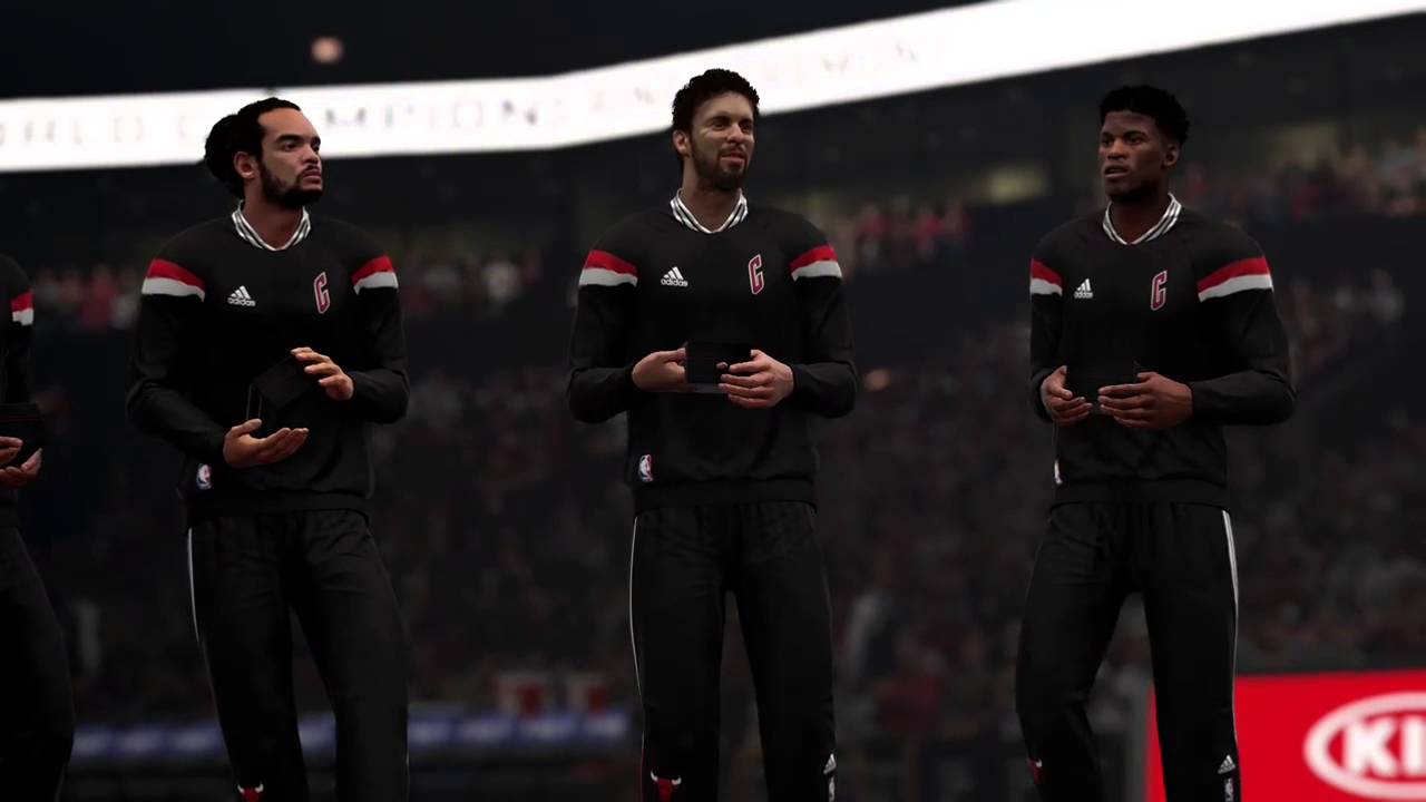 NBA 2K16 - Bulls Ring Ceremony