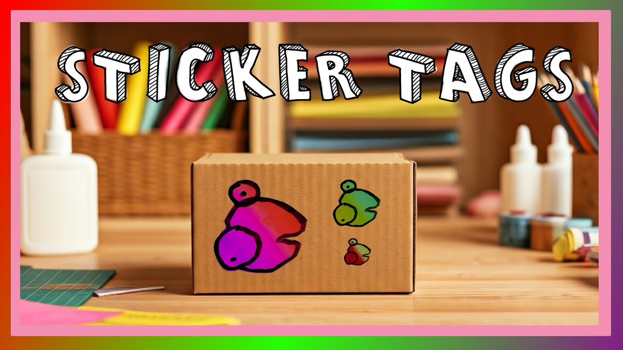 Make AWESOME Stickers! (free DIY idea)