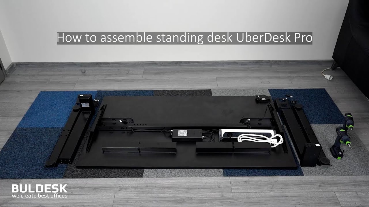 UberDesk Pro | Fastest assembly of a standing desk ON THE PLANET?